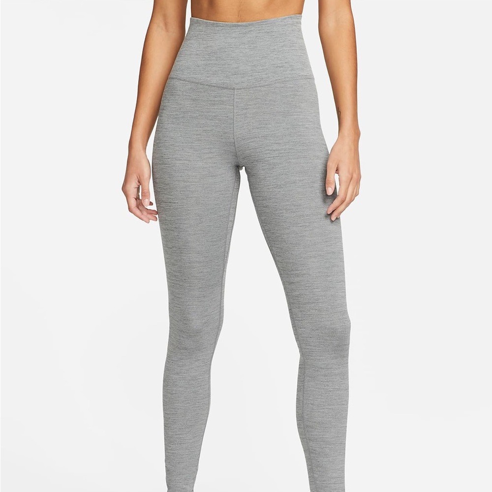 Nike one full length gray leggings
